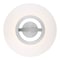 Dweled Elektron 28in LED Semi-Flush Mount 3000K in Brushed Aluminum FM-217 - alternate 5